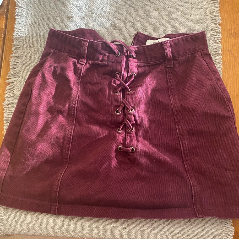 Denim skirt